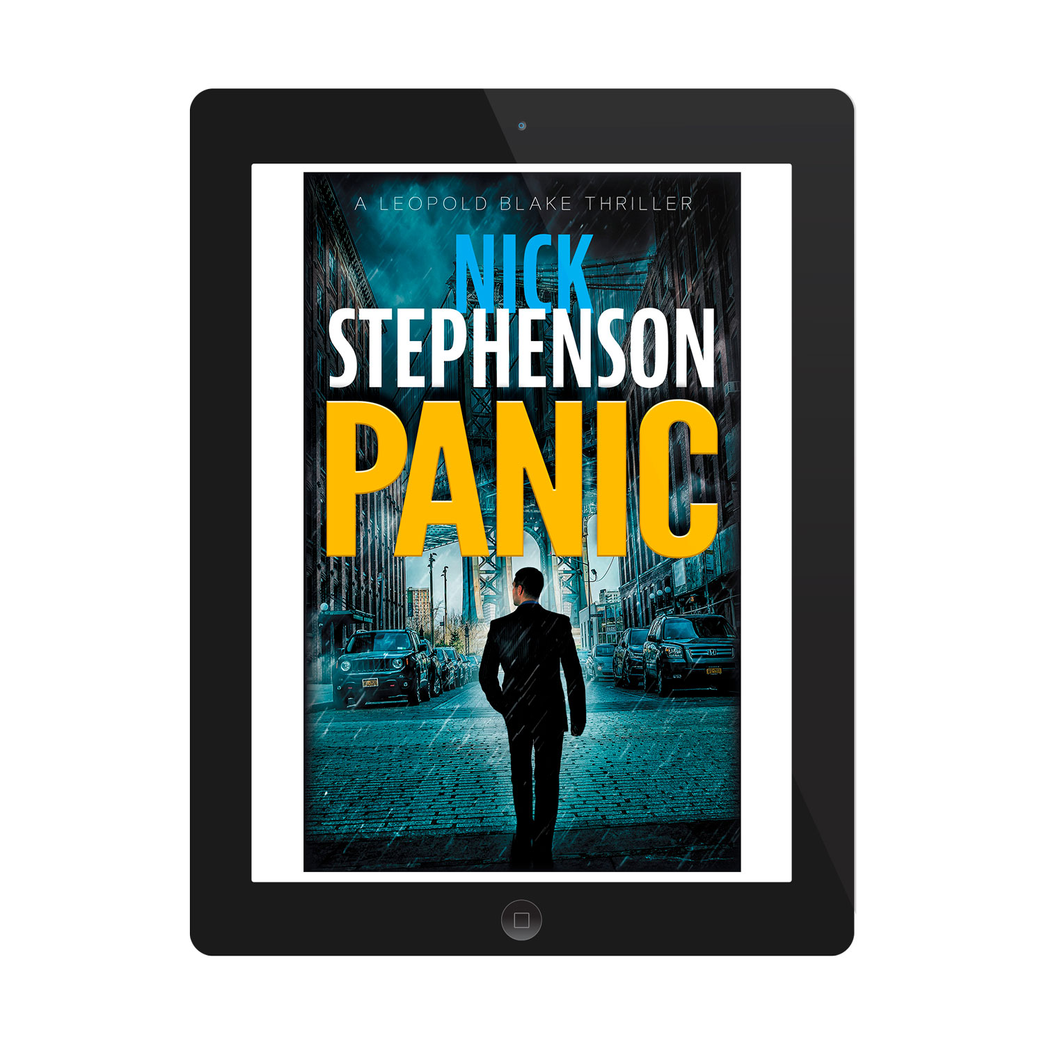 'Leopold Blake' is a terrific thriller series. The author is Nick Stephenson. The book cover designs are by Mark Thomas. To learn more about what Mark could do for your book, please visit coverness.com.