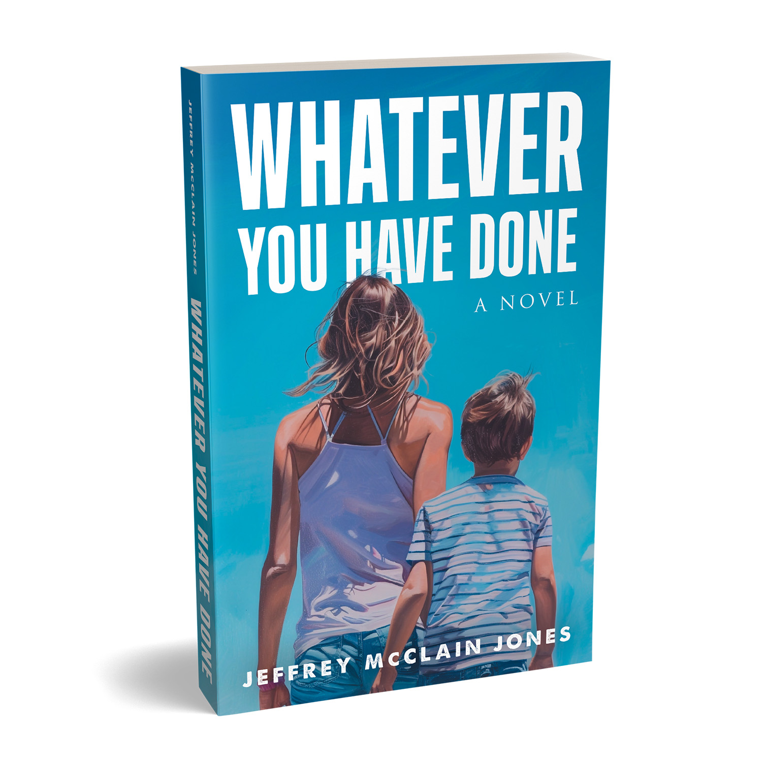 'Whatever You Have Done' is an uplifting spiritual novel set in the American MidWest. The author is Jeffrey McClain Jones. The cover design is by Mark Thomas of coverness.com. To find out more about my book design services, please visit www.coverness.com.