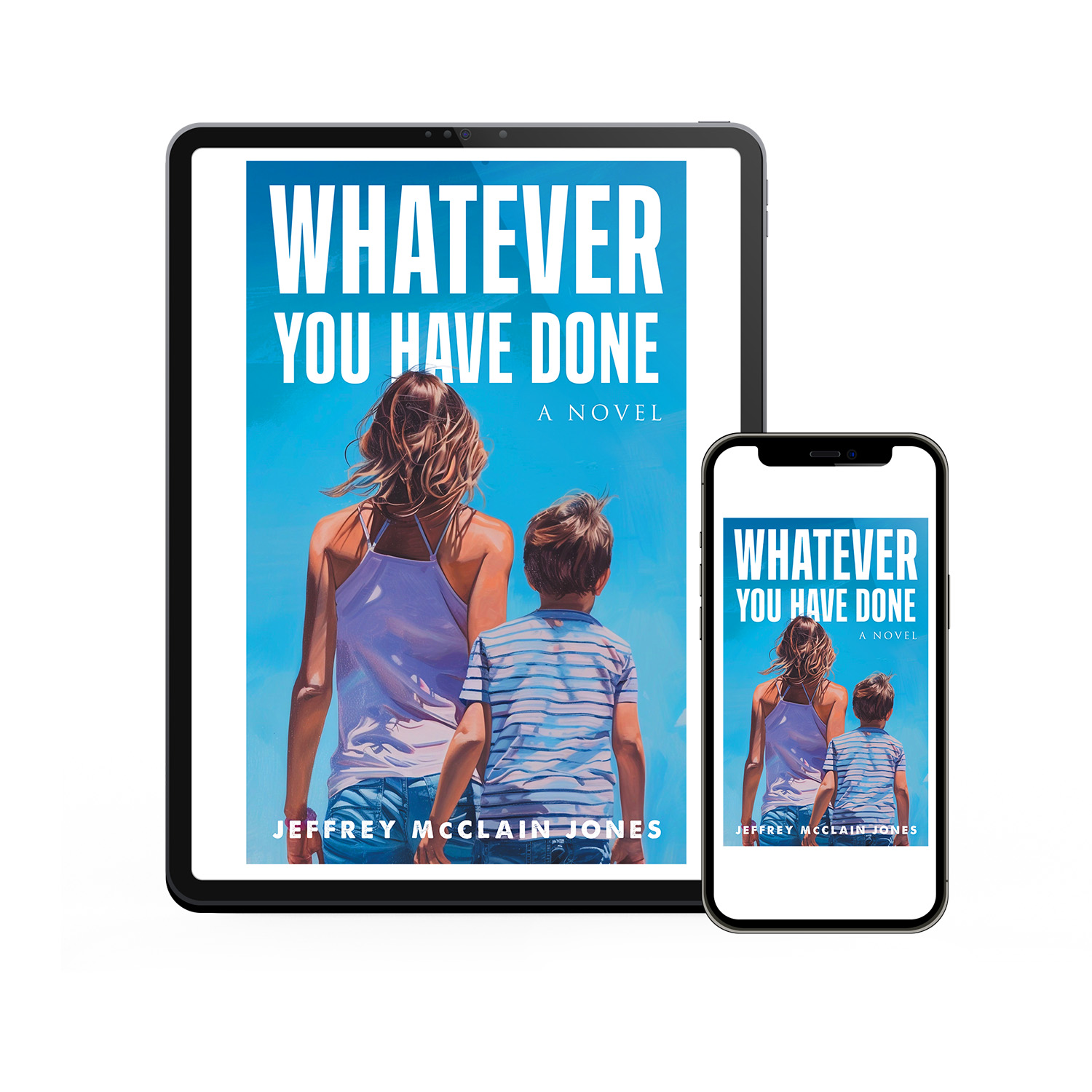 'Whatever You Have Done' is an uplifting spiritual novel set in the American MidWest. The author is Jeffrey McClain Jones. The cover design is by Mark Thomas of coverness.com. To find out more about my book design services, please visit www.coverness.com.