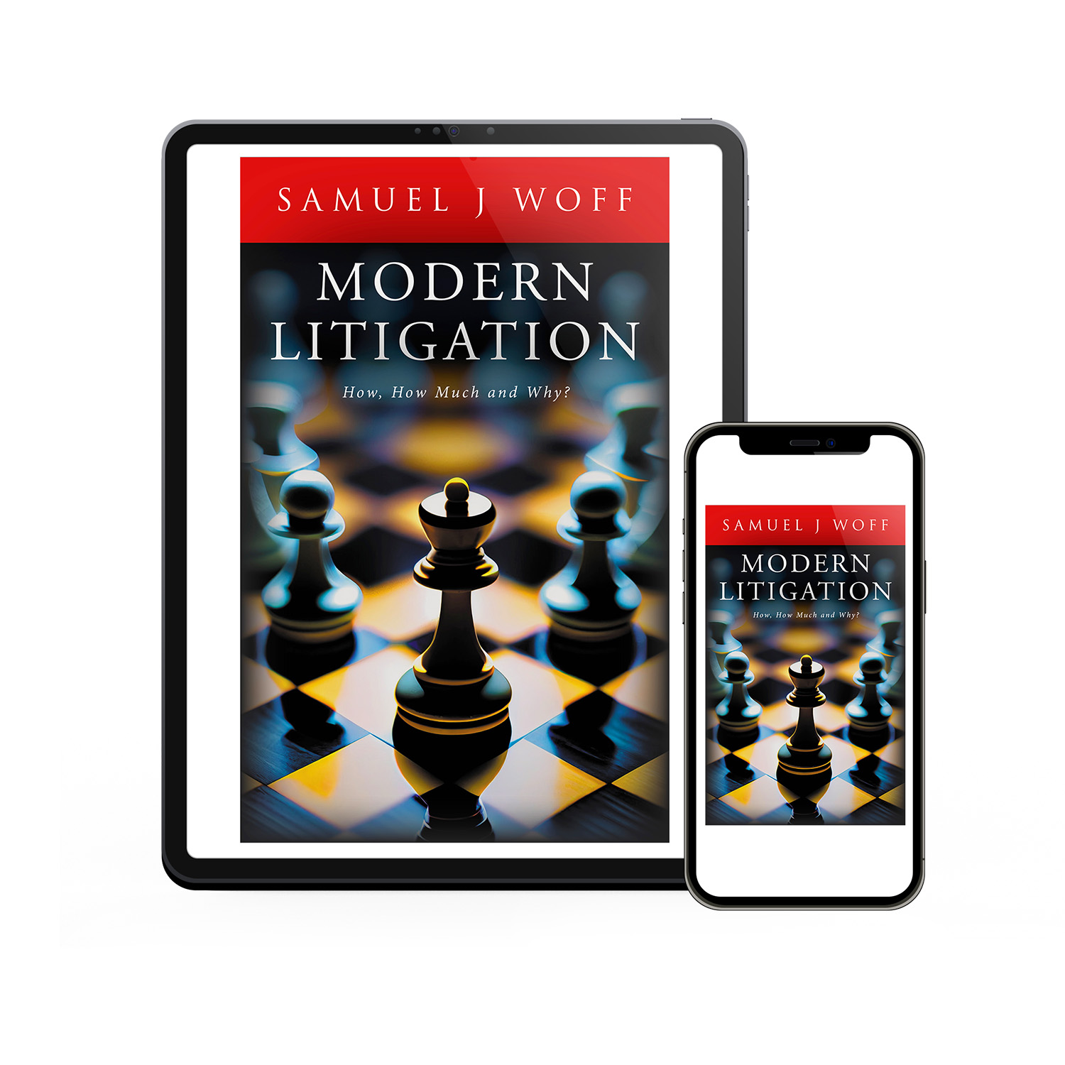 'Modern Litigation' is an incisive legal guide by Samuel J Wolf. The book's cover and interior design is by Mark Thomas of coverness.com. To find out more about my book design services, please visit www.coverness.com