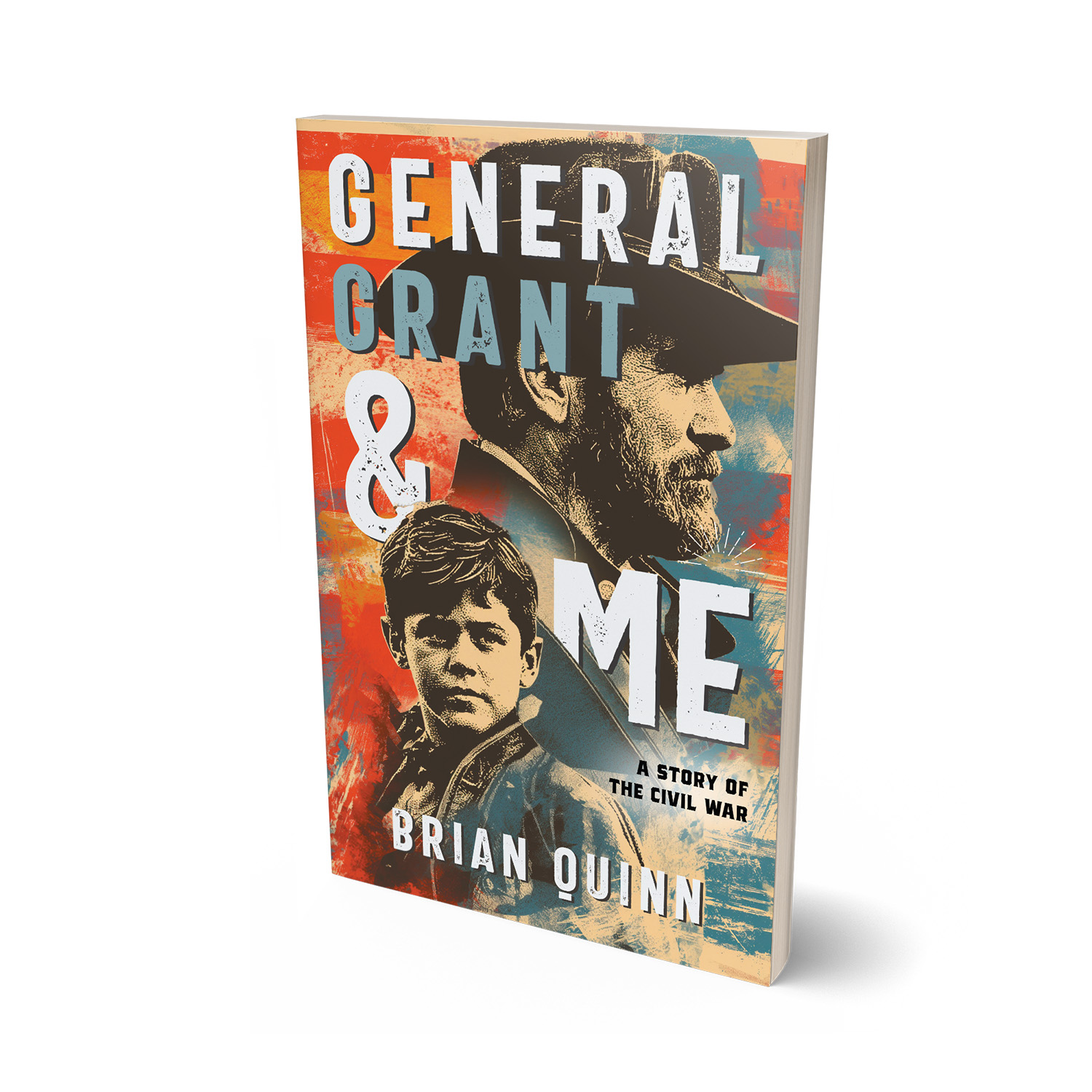 'General Grant & Me' is an exciting YA historical novel, set during the American Civil War. The author is Brian Quinn. The book cover design and interior formatting are by Mark Thomas of coverness.com. To find out more about my book design services, please visit www.coverness.com