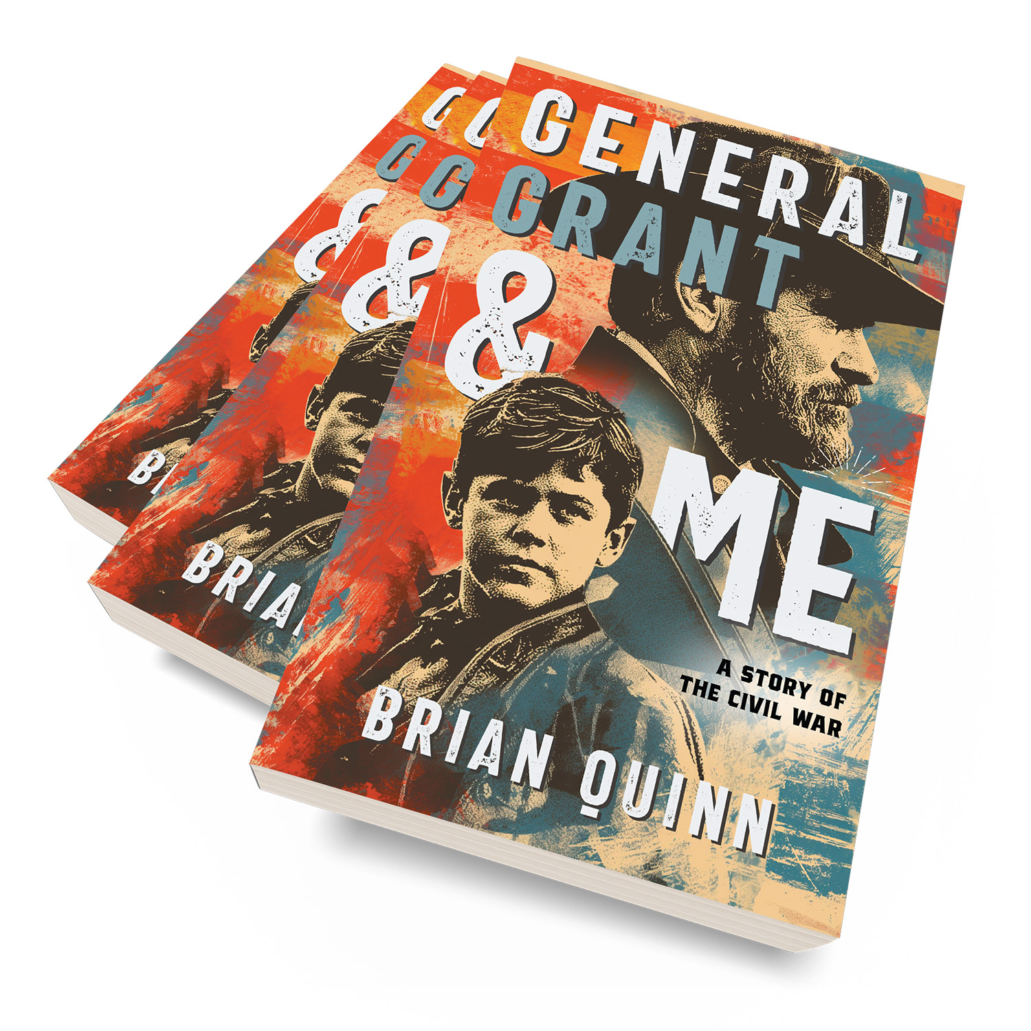 'General Grant & Me' is an exciting YA historical novel, set during the American Civil War. The author is Brian Quinn. The book cover design and interior formatting are by Mark Thomas of coverness.com. To find out more about my book design services, please visit www.coverness.com