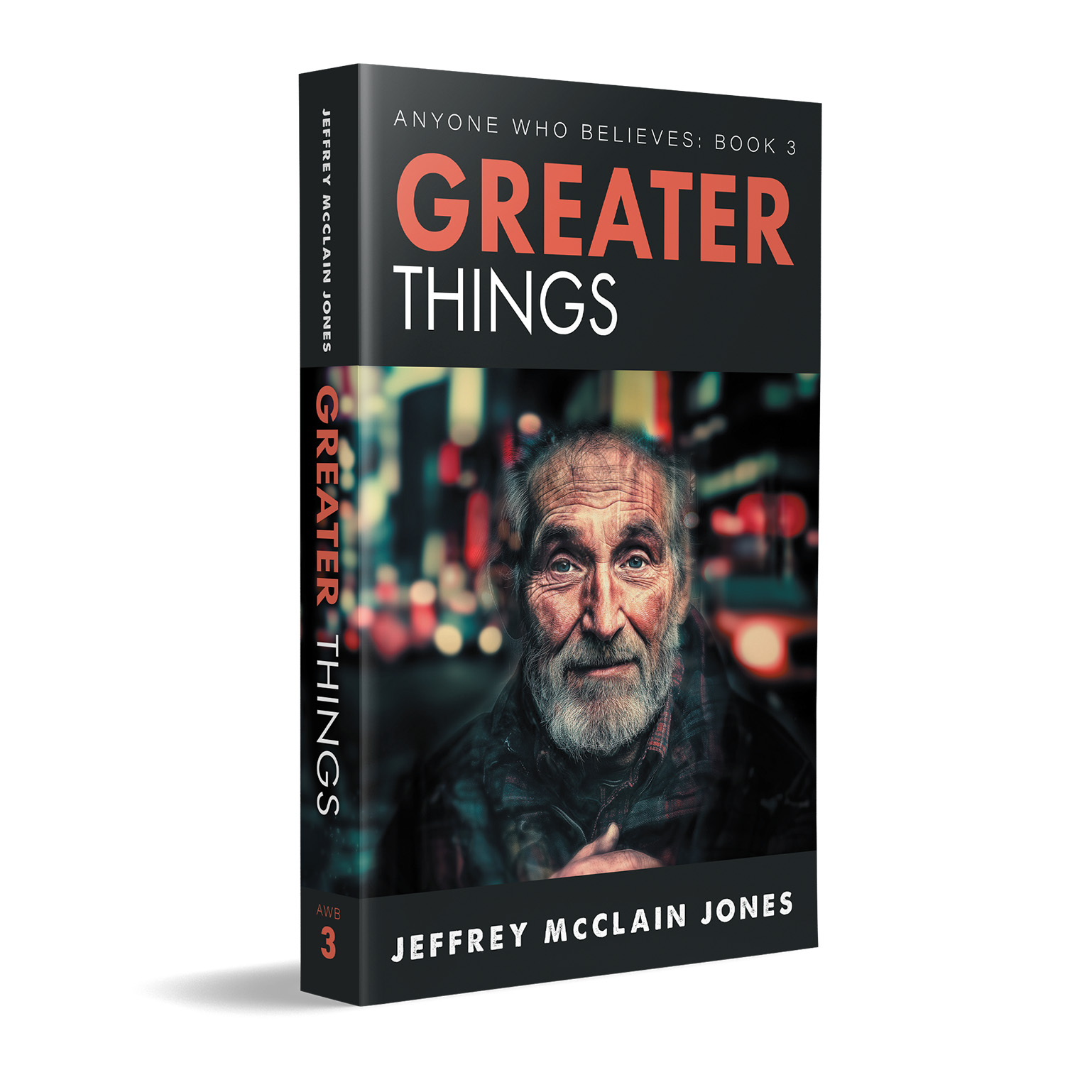 The 'Anyone Who Believes' series is a quadrilogy of uplifting, character-driven novels with a spiritual core. The author is Jeffrey McClain Jones. The cover designs are by Mark Thomas of coverness.com. To find out more about my book design services, please visit www.coverness.com.