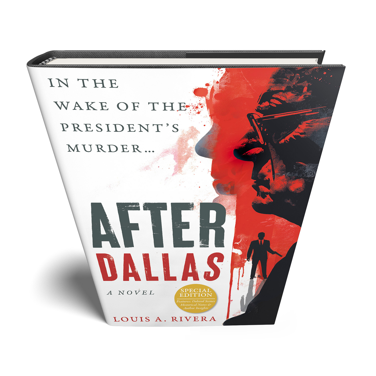 'After Dallas' is high-stakes political thriller that explores the background and aftermath of the assassination of JFK. The author is Louis A. Rivera. The book cover design & interior formatting are by Mark Thomas. To learn more about what Mark could do for your book, please visit coverness.com.