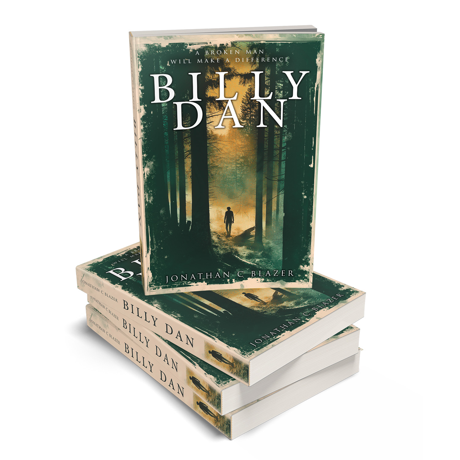 'Billy Dan' is an evocative backwater town neo noir novel. The author is Jonathan C Blazer. The book cover was designed by Mark Thomas, of coverness.com. To find out more about my book design services, please visit www.coverness.com.