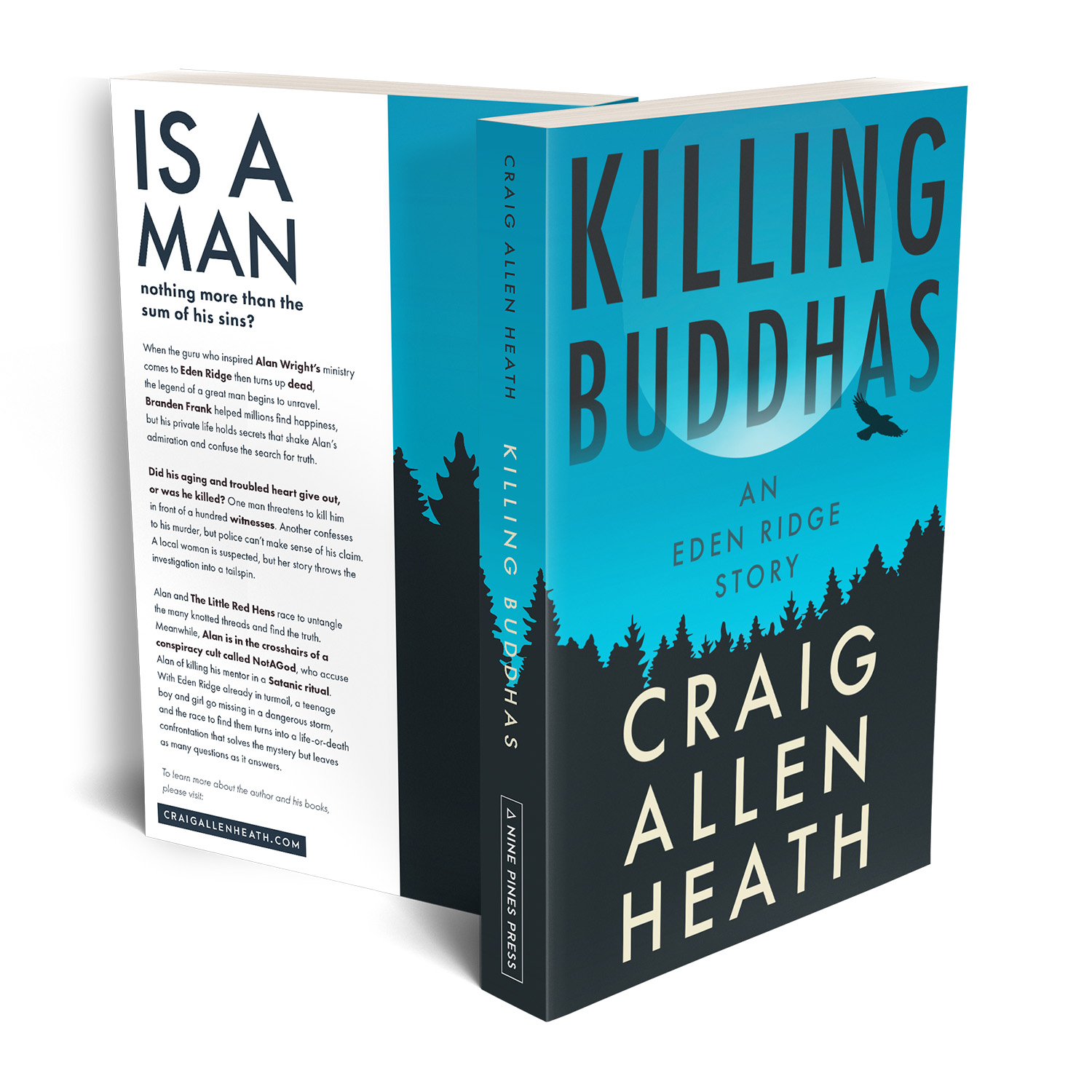 'Killing Buddhas' is a deep backwoods murder fiction novel. The author is Craig Allen Heath. The book cover design & interior formatting are by Mark Thomas. To learn more about what Mark could do for your book, please visit coverness.com.