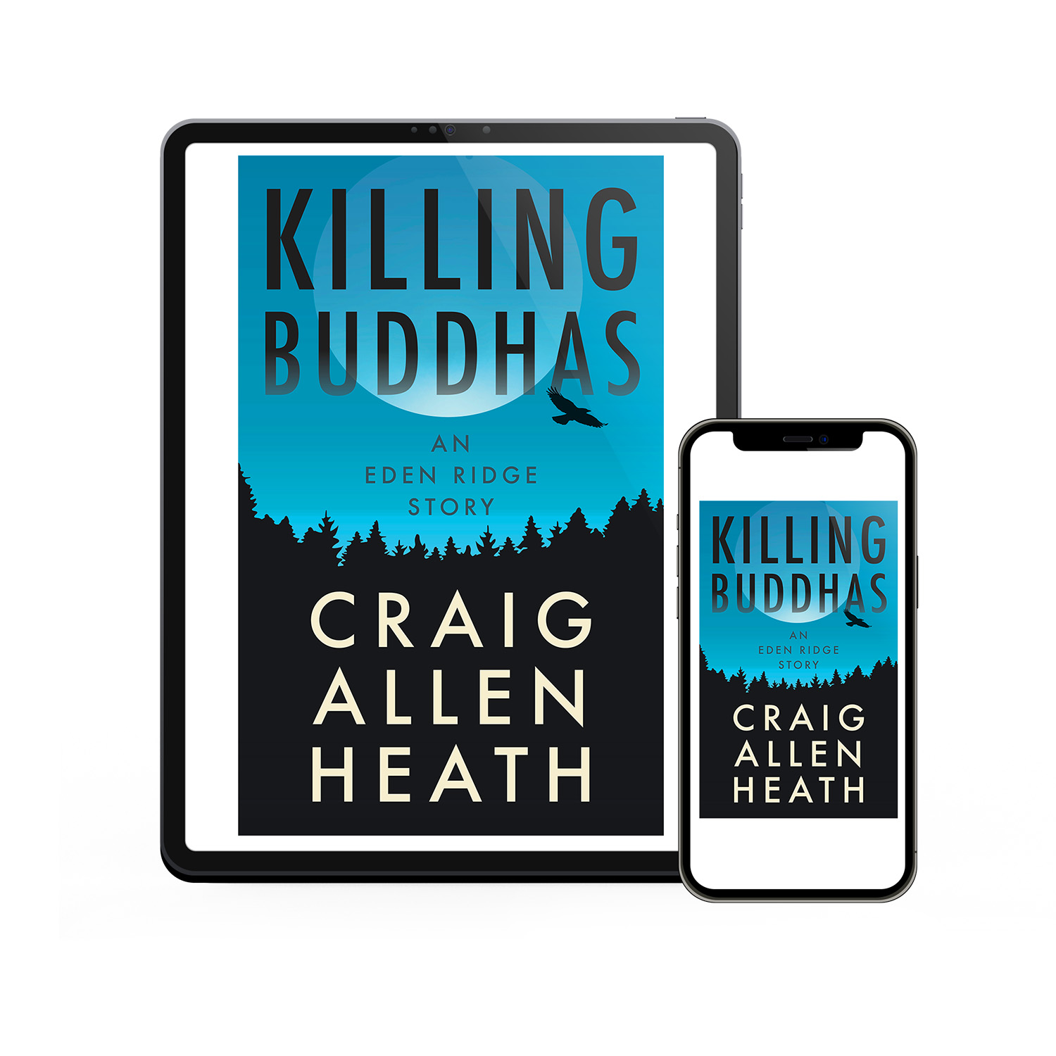 'Killing Buddhas' is a deep backwoods murder fiction novel. The author is Craig Allen Heath. The book cover design & interior formatting are by Mark Thomas. To learn more about what Mark could do for your book, please visit coverness.com.