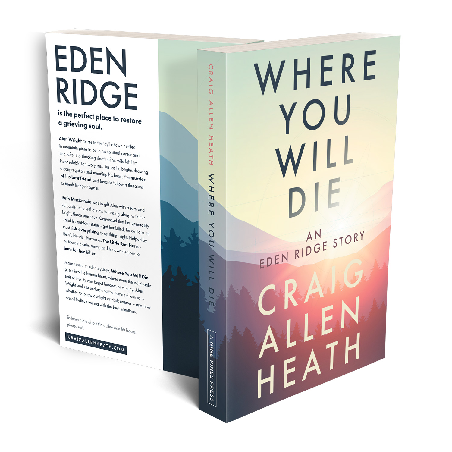 'Where You Will Die' is a deep backwoods murder fiction novel. The author is Craig Allen Heath. The book cover design & interior formatting are by Mark Thomas. To learn more about what Mark could do for your book, please visit coverness.com.