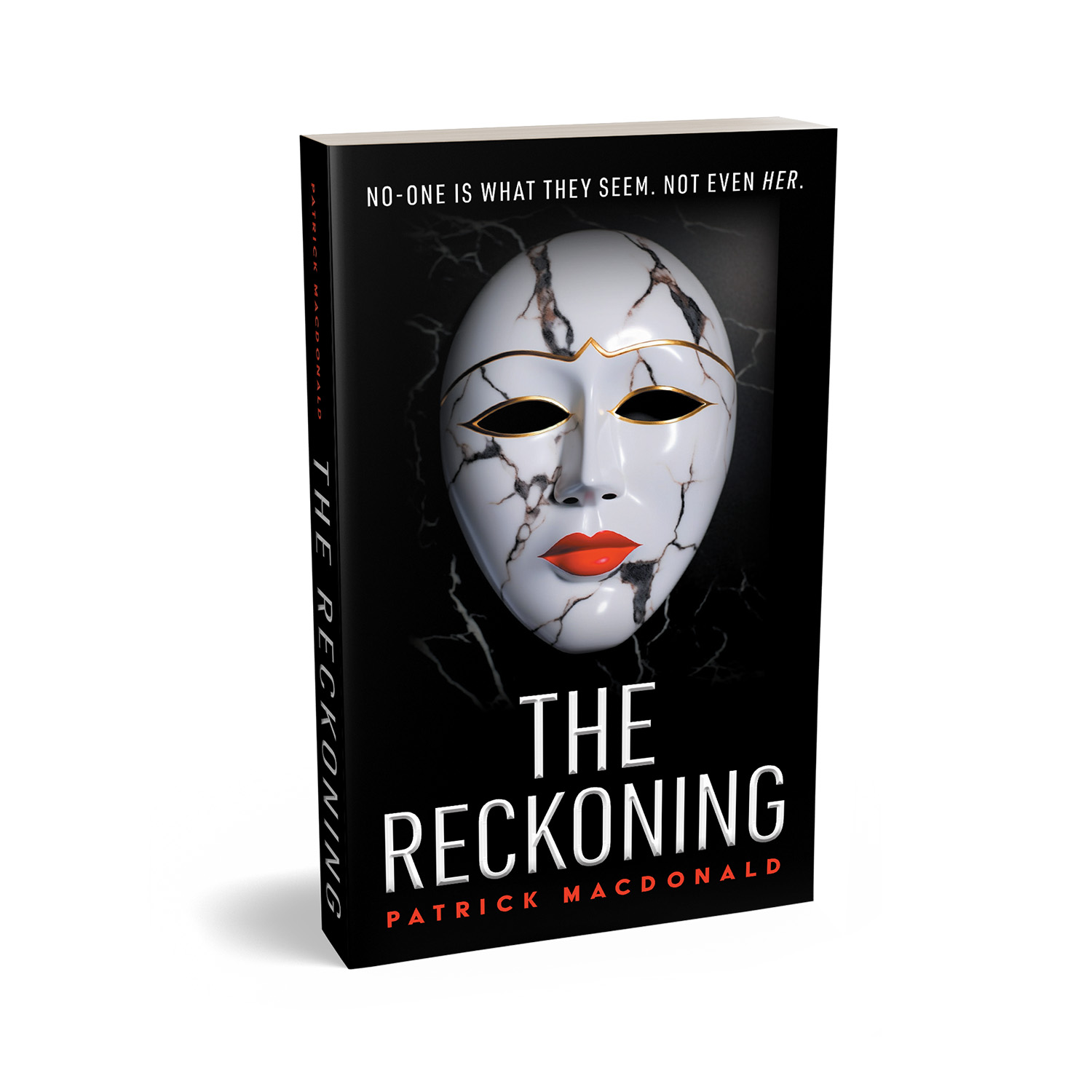 'The Reckoning' is a dark, twisting thriller by Patrick MacDonald. The book cover design and interior formatting are by Mark Thomas. To learn more about what Mark could do for your book, please visit coverness.com.