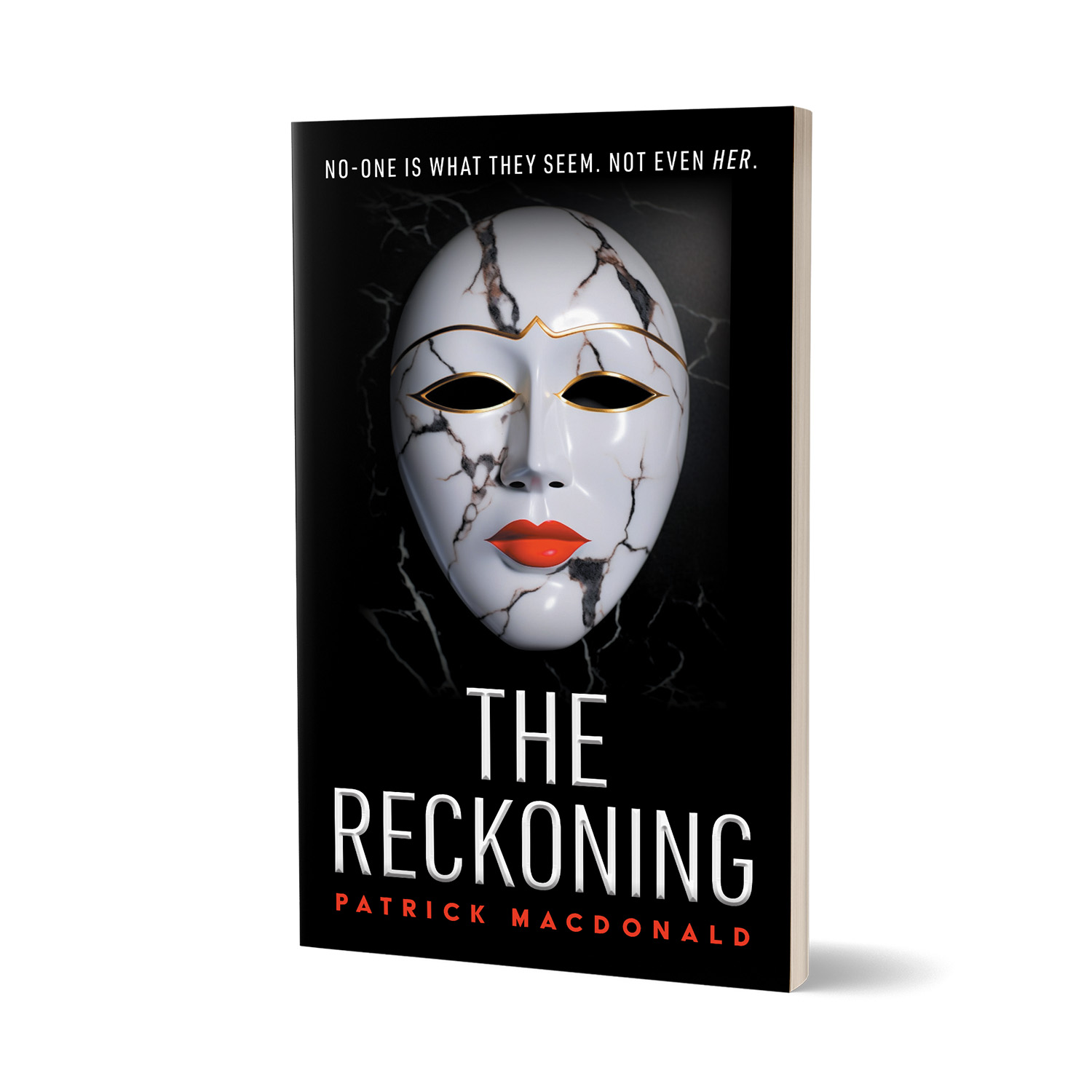 'The Reckoning' is a dark, twisting thriller by Patrick MacDonald. The book cover design and interior formatting are by Mark Thomas. To learn more about what Mark could do for your book, please visit coverness.com.