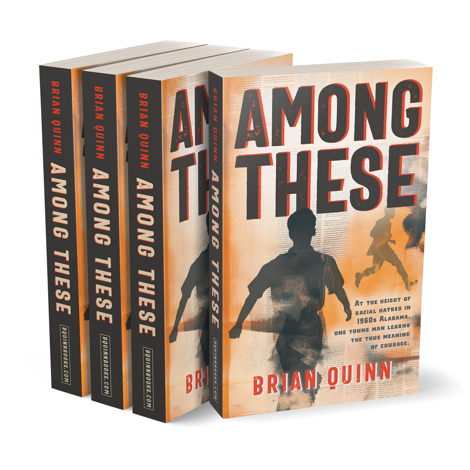 'Among These' is an illuminating historical novel, set during the Freedom Rides in early 1960s America. The author is Brian Quinn. The book cover design and interior formatting are by Mark Thomas of coverness.com. To find out more about my book design services, please visit www.coverness.com