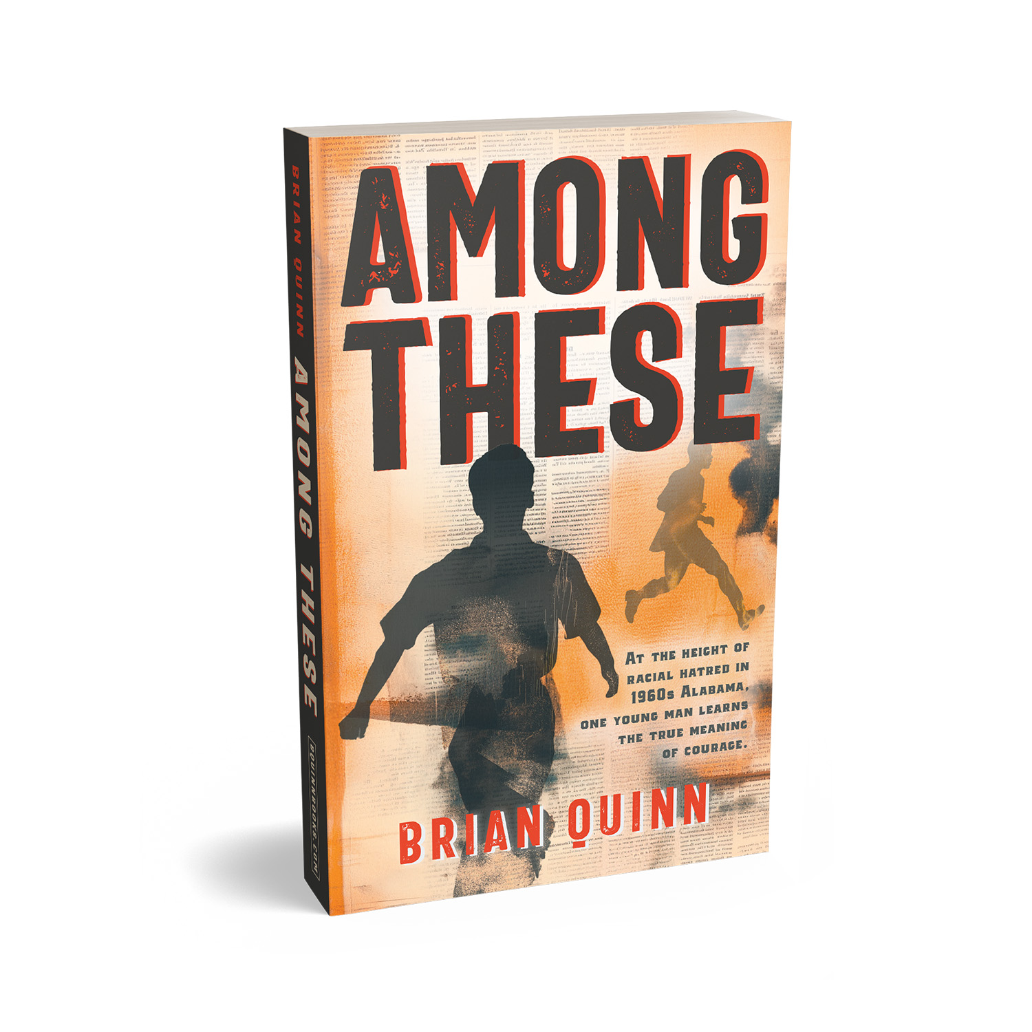 'Among These' is an illuminating historical novel, set during the Freedom Rides in early 1960s America. The author is Brian Quinn. The book cover design and interior formatting are by Mark Thomas of coverness.com. To find out more about my book design services, please visit www.coverness.com