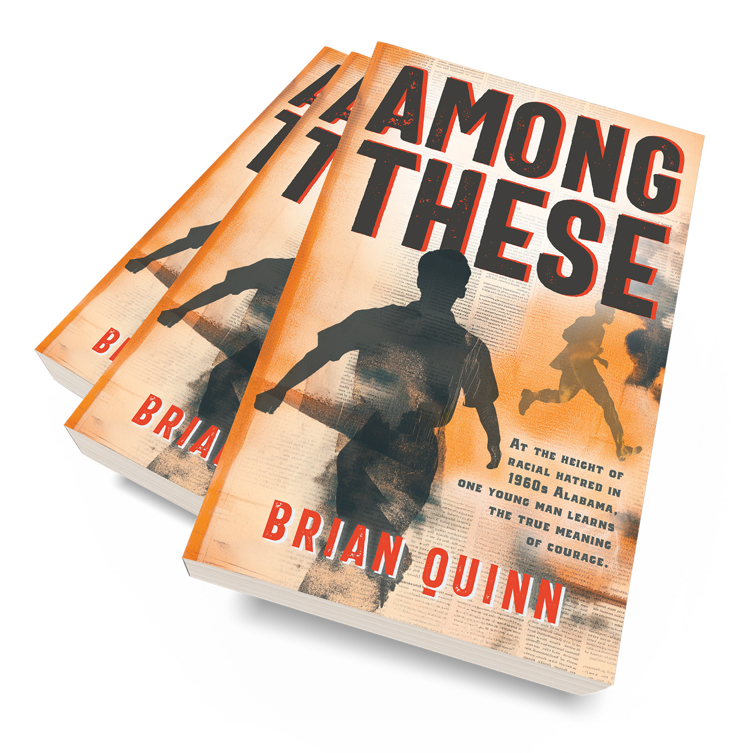 'Among These' is an illuminating historical novel, set during the Freedom Rides in early 1960s America. The author is Brian Quinn. The book cover design and interior formatting are by Mark Thomas of coverness.com. To find out more about my book design services, please visit www.coverness.com