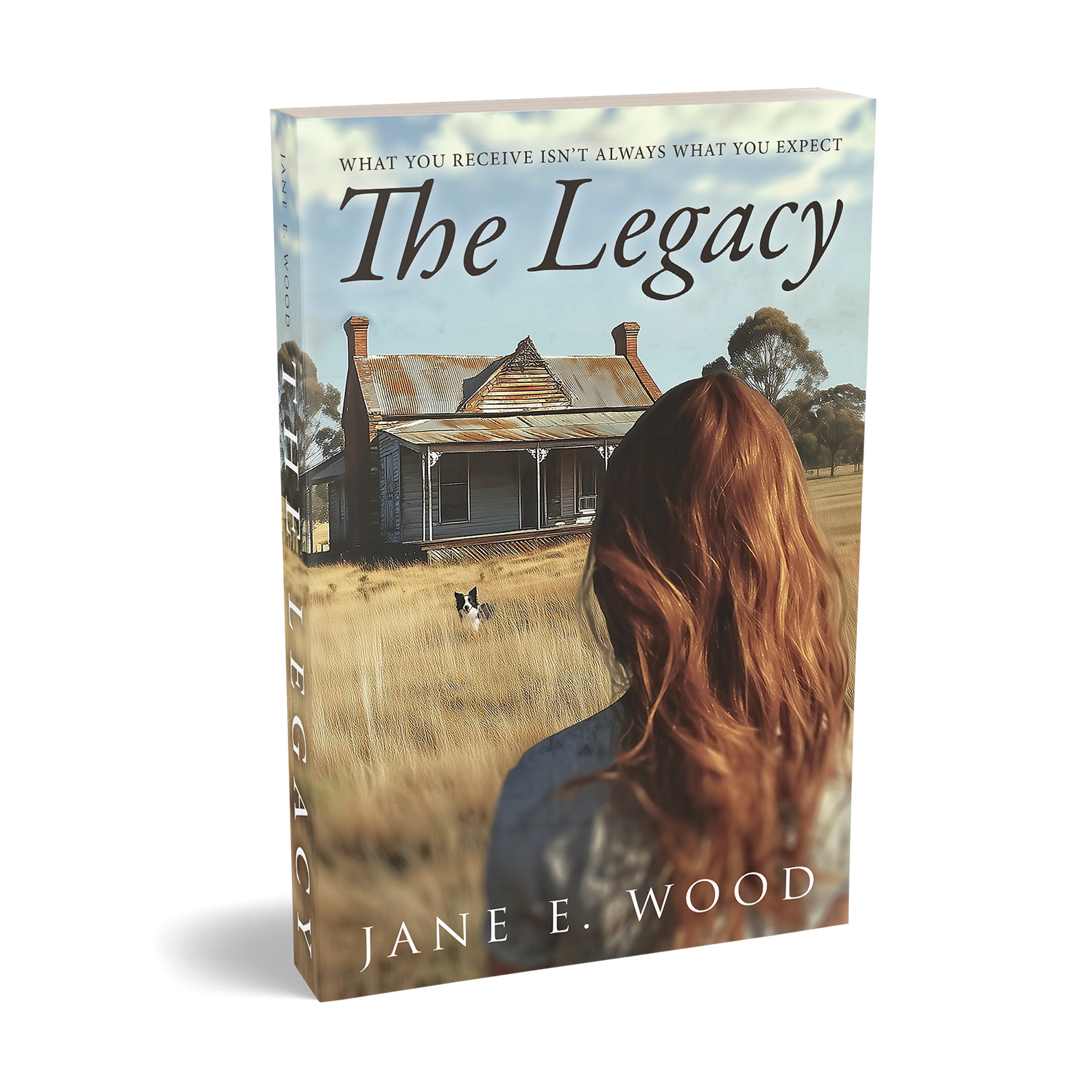 'The Legacy' is a heart-warming romantic novel, set in Australia. The author is Jane E. Wood. The book cover design and interior formatting are by Mark Thomas of coverness.com. To find out more about my book design services, please visit www.coverness.com